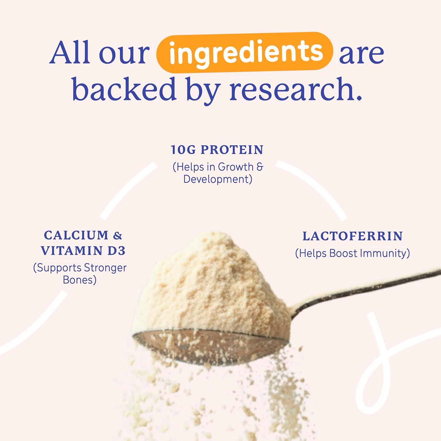 Gritzo SuperMilk Growth+ (Formerly Height+) Unsweetened Drink Mix (7-12y Boys), 10g Protein Powder (Creamy Vanilla) - Image 6